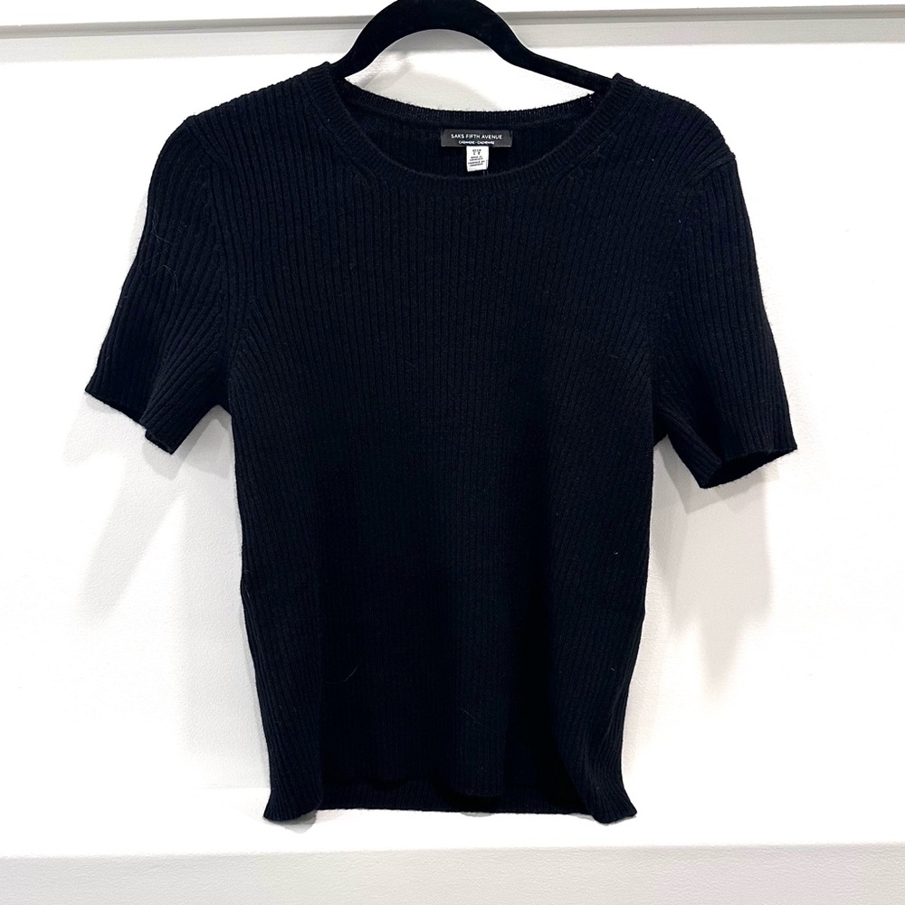 Saks Fifth Avenue Cashmere tee